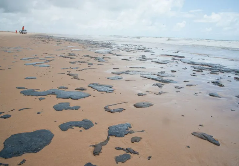 Derramamento de óleo atingiu mais de 250 praias nordestinas brasileiras 