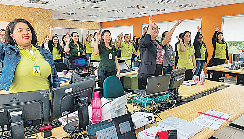 A espiritualidade no ambiente profissional mostra ao funcionário o valor e o propósito do que ele realiza (Foto: Divulgação/Águia Branca)
