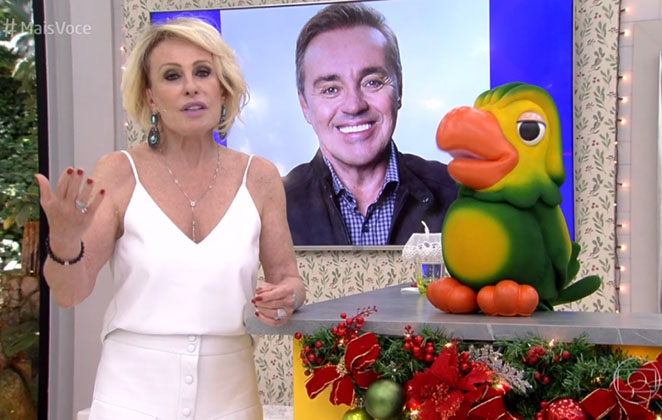 Ana Maria Braga manda 'boas energias' para Gugu Liberato no