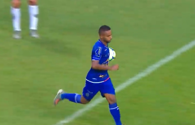Partida do Bahia no fim de 2019 (Foto: Reprodução/ SporTV/ Premiere)
