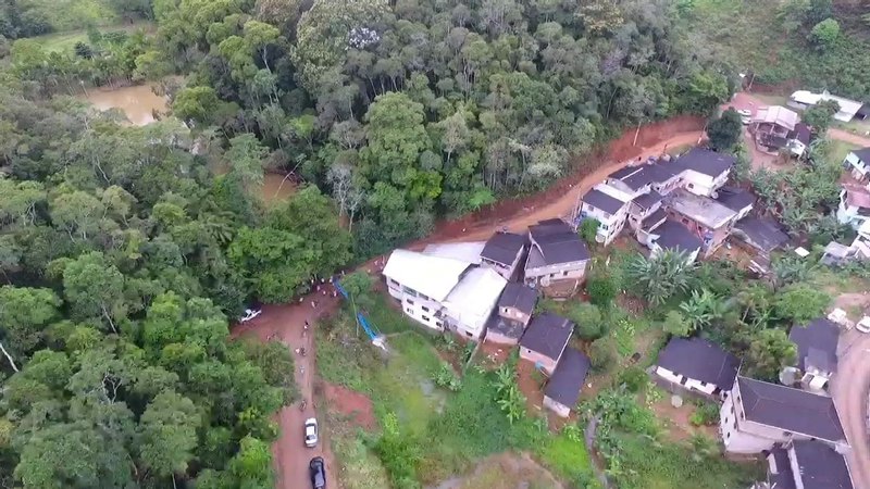 Segundo o tenente-coronel do Corpo de Bombeiros Carlos Wagner, o risco de que represa em Marechal Floriano se rompa diminuiu. (Foto: Luciano Ribeiro)