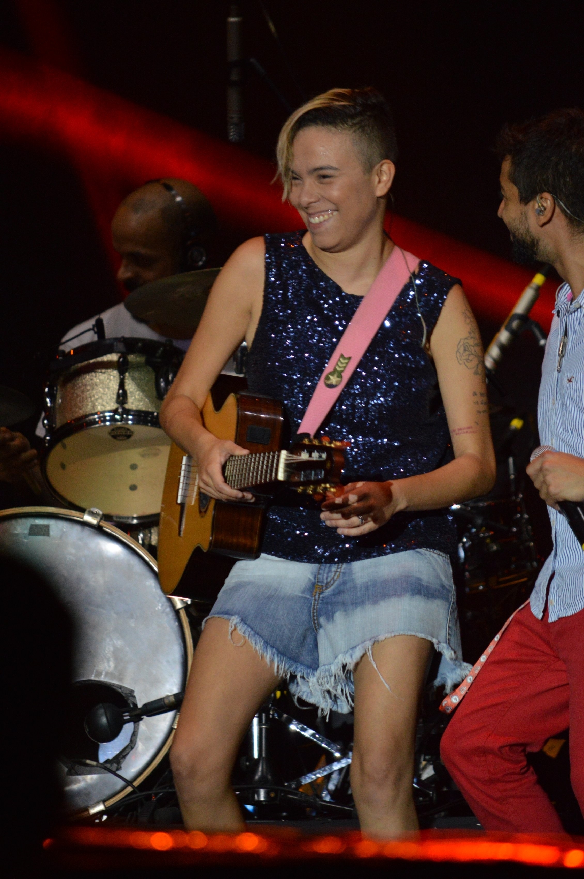 A cantora Maria Gadu (Foto: Felipe Souto Maior/ AgNews)