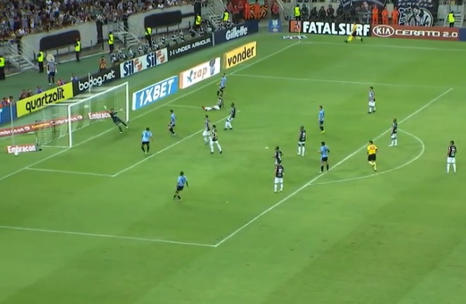 O São Paulo empatou com o Ceará por 1 a 1 no Castelão (Foto: Reprodução/ SporTV/ Premiere)