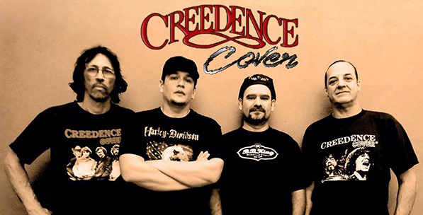 A banda Creedence Cover se apresenta nesta sexta (Foto: Divulgação)