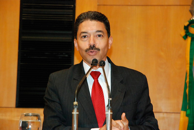 Deputado Eustáquio Freitas, líder do Governo (Foto: Aldo Aldesco / Ales)
