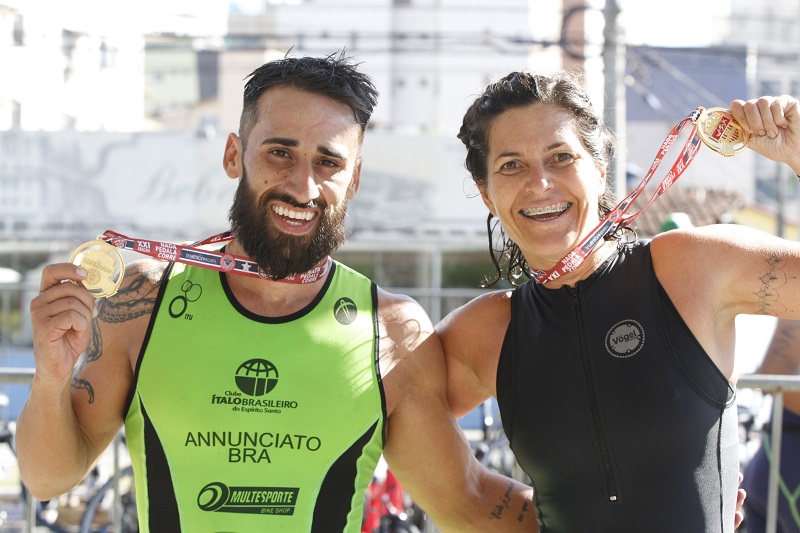 Felipe Annunciato e Lila Tavares (Foto: Fábio Nunes/ AT/ 07/07/19)