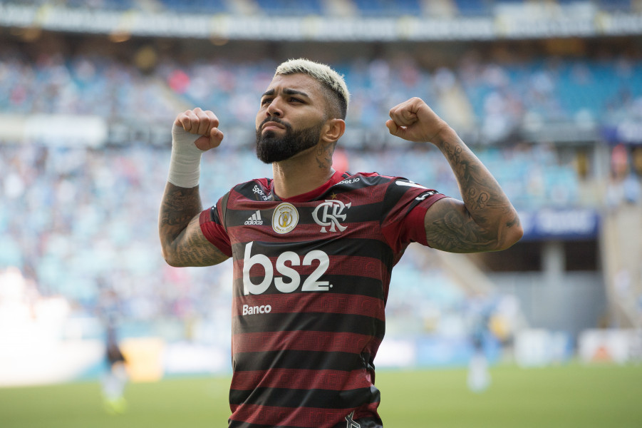 Gabigol é o atual artilheiro da Libertadores (Foto: Alexandre Vidal / Fla Imagem/ Divulgação)