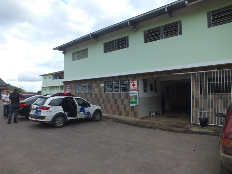 Hospital Padre Olívio, para onde parte dos pacientes que apresentaram intoxicação alimentar foram encaminhados. (Foto: Alessandro de Paula)