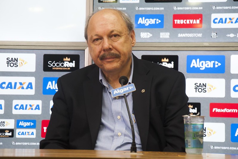 José Carlos Peres foi suspenso por 15 dias pela 5ª Comissão Disciplinar do Superior Tribunal de Justiça Desportiva (STJD). (Foto: Ivan Storti/Santos FC)