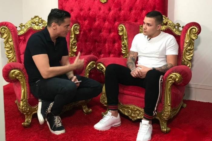 O cantor MC Gui deu uma entrevista ao jornalista Leo Dias; o papo vai ao ar na próxima segunda-feira (11). (Foto: Divulgação)
