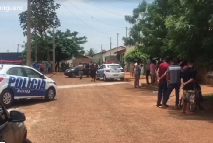 Mãe mata o próprio filho enforcado em Santa Helena de Goiás. (Foto: Reprodução.)