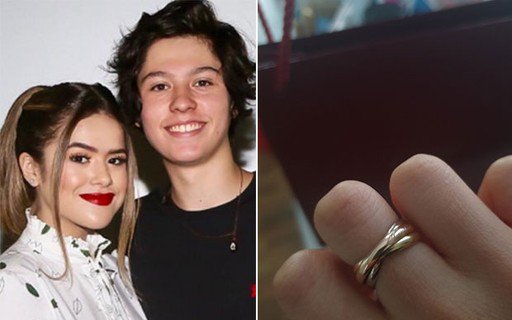 A apresentadora Maisa Silva, 17, disse que não ia dividir detalhes, mas como os fãs não param de perguntar, ela revelou que recebeu sim uma aliança de compromisso de seu namorado, Nicholas Arashiro. (Foto: Reprodução)