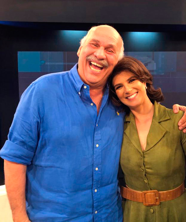 Márcio Canuto e Mariana Godoy (Foto: Divulgação / Rede TV!)
