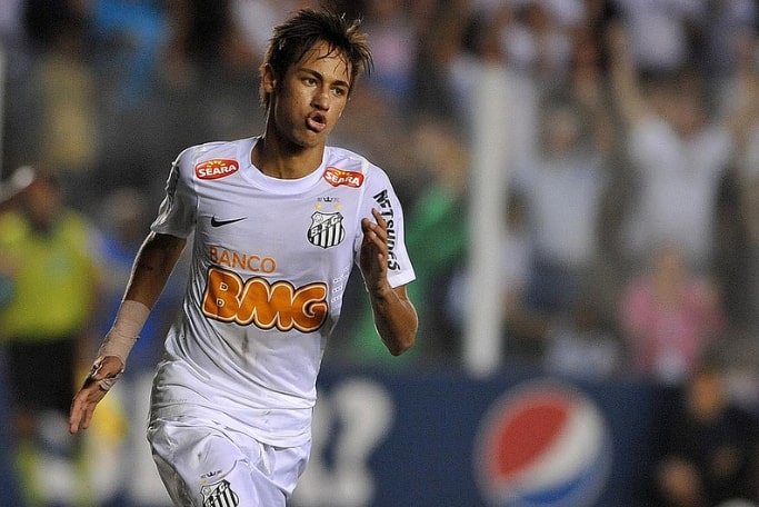 Neymar na época do Santos. (Foto: Ivan Storti / Santos FC)
