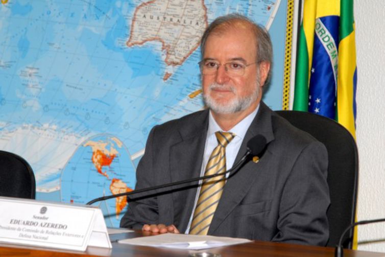 Ex-senador e ex-governador de Minas Gerais Eduardo Azeredo. (Foto: Valter Campanato/Arquivo/Agência Brasil)