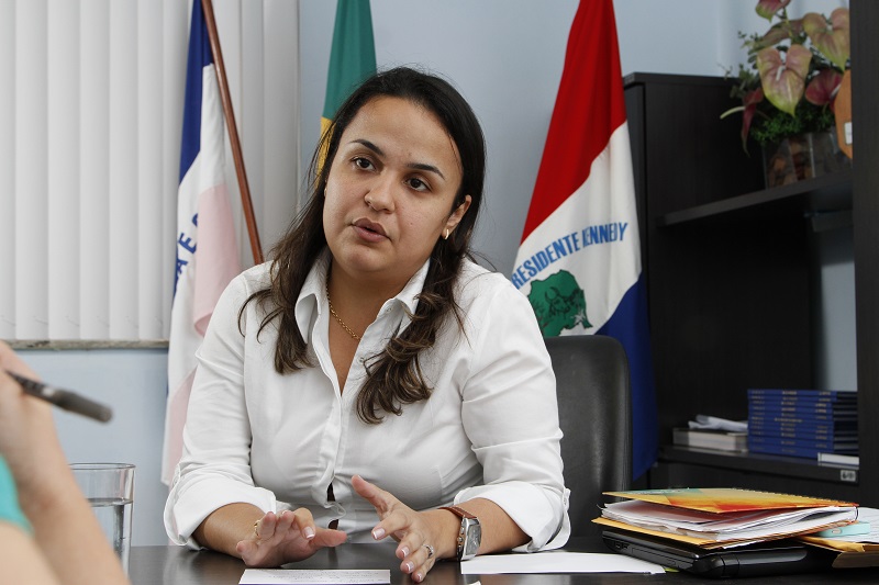 Amanda Quinta Rangel, prefeita de Presidente Kennedy. (Foto: Thiago Coutinho 12/05/15)