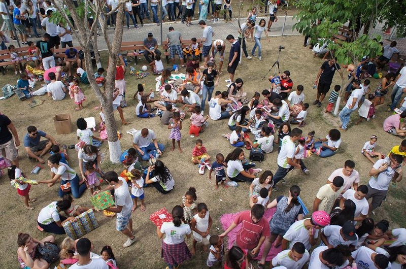 Foto de um dos eventos realizados pelo projeto (Foto: Reprodução/Facebook)
