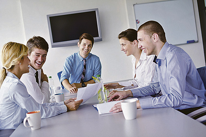 Reunião de trabalho: bem-estar pessoal reflete nas relações de grupo   (Foto: Divulgação)