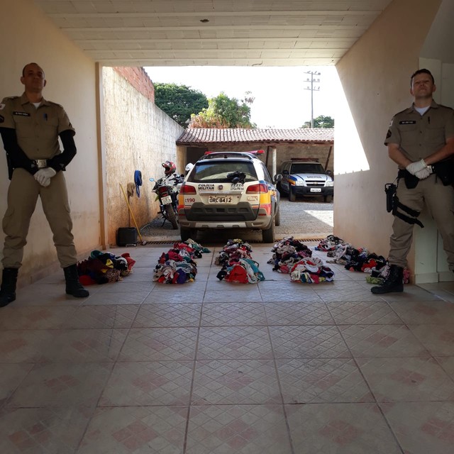 Mais de mil peças foram apreendidas pela polícia (Foto: Divulgação/ PMMG)