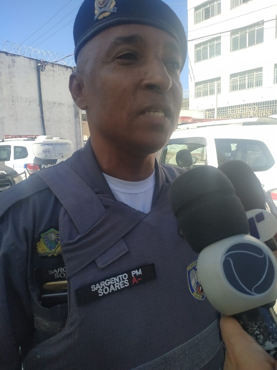 O sargento José Antônio Soares (Foto: Kananda Natielly)