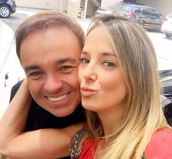 Ticiane Pinheiro com Gugu Liberato (Foto: Reprodução/Instagram)