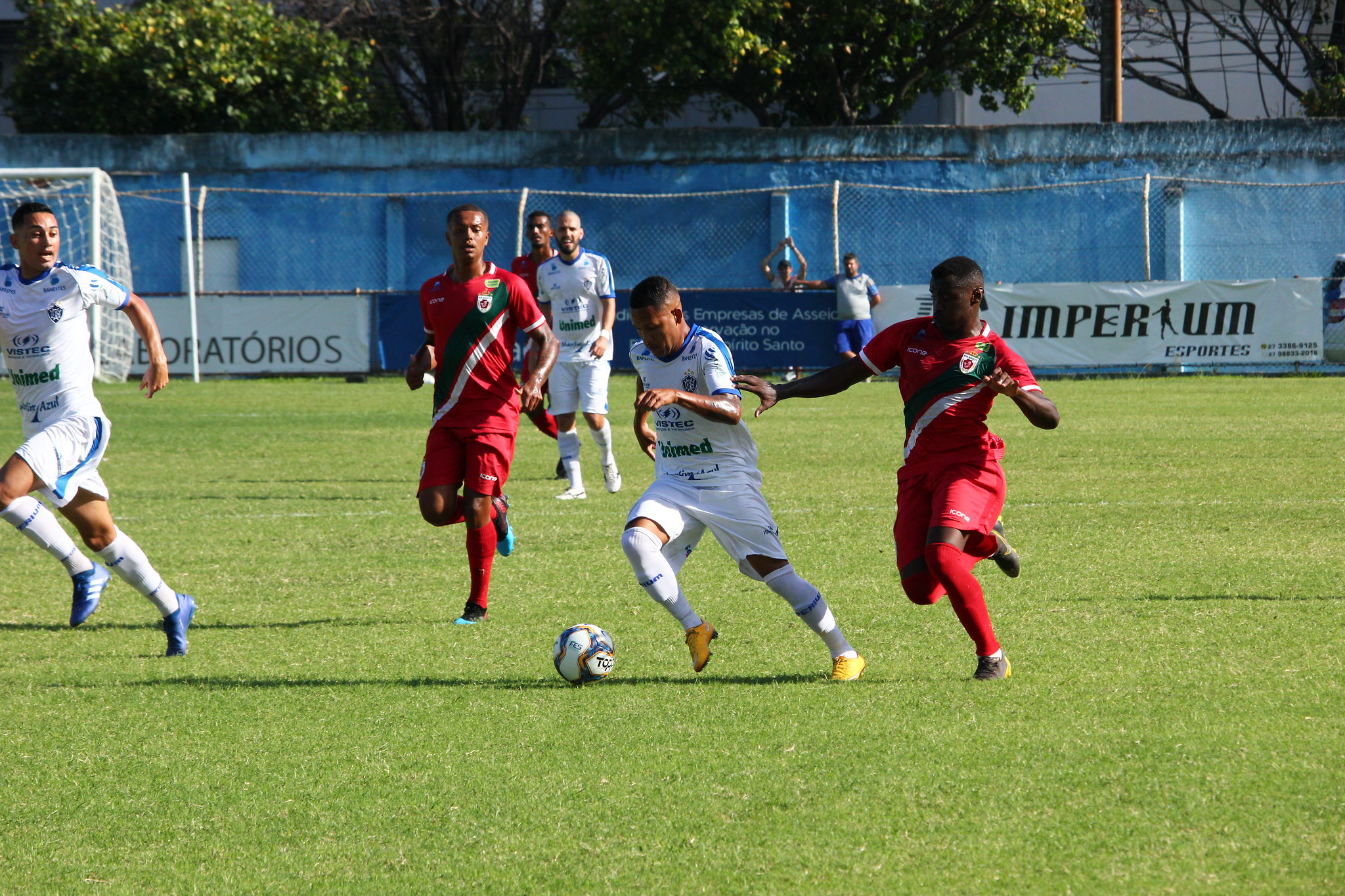 Vitória e Real Noroeste se enfrentaram na primeira fase da Copa ES 2019 (Foto: Alberto Borém/Vitória FC)