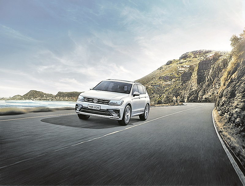 Tiguan: a versão R-Line topo de linha se destaca pelo espaço (Foto: Assessoria Volkswagen)