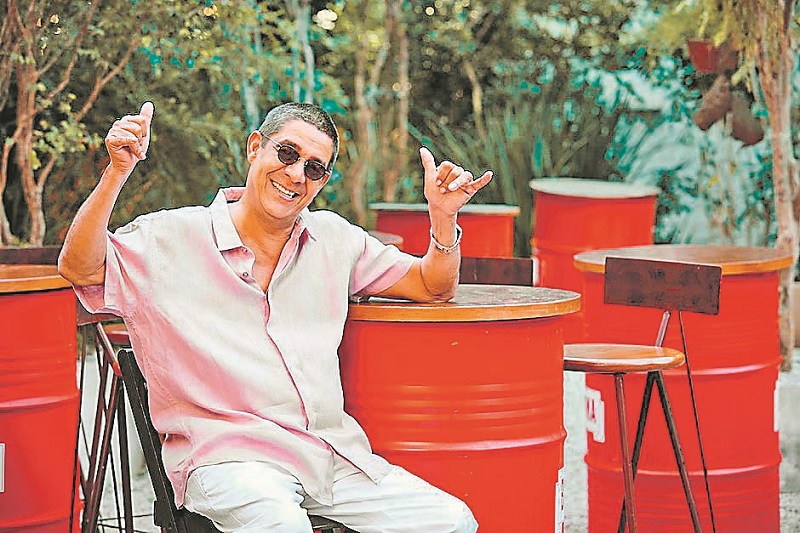 Zeca Pagodinho interagiu com os fãs nas redes sociais (Foto: Guto Costa / Divulgação)