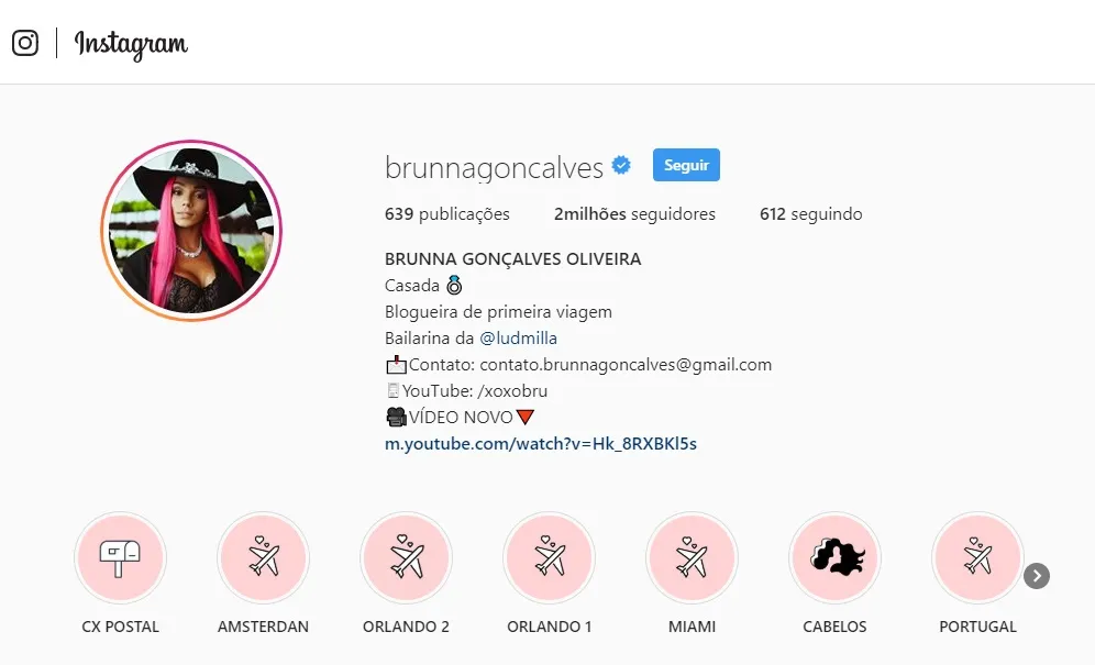 Imagem ilustrativa da imagem Mulher de Ludmilla altera status nas redes sociais e passa a usar sobrenome da cantora