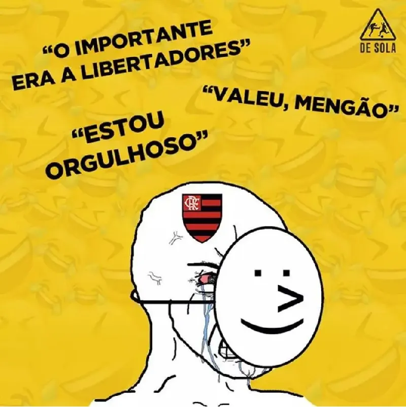 Imagem ilustrativa da imagem Memes tomam conta da internet após derrota do Flamengo