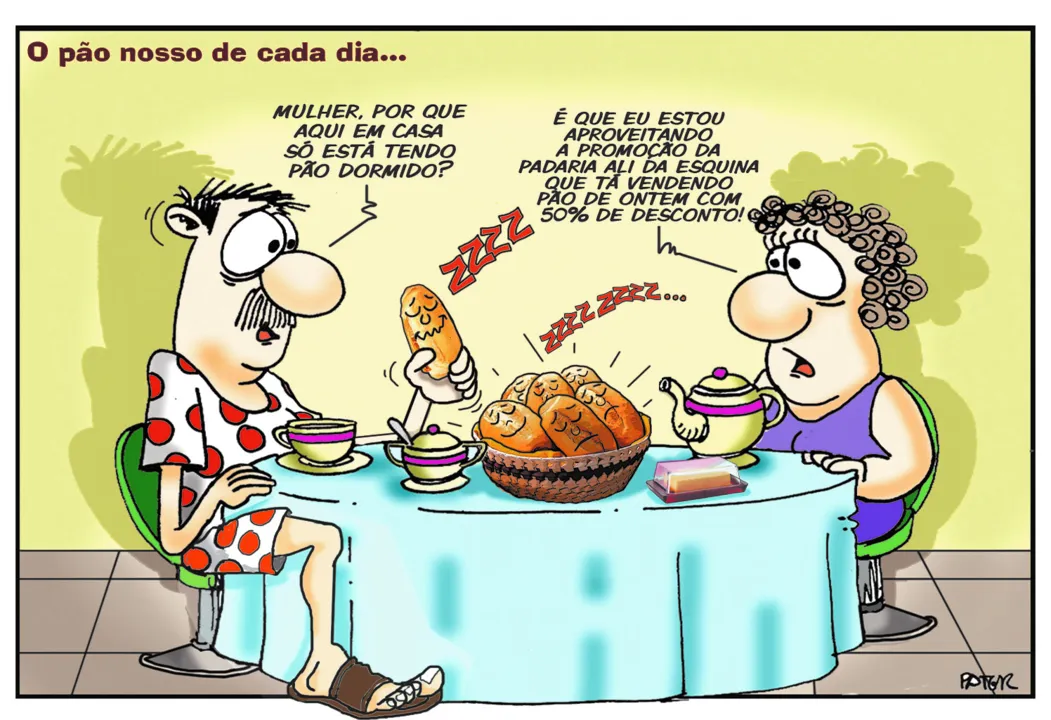 Imagem ilustrativa da imagem Crise é o tema da charge do Pater deste sábado