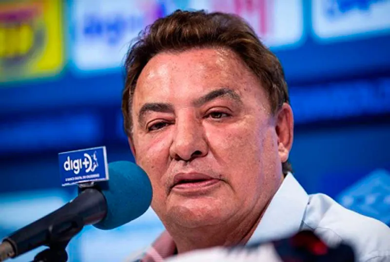 Imagem ilustrativa da imagem Após rebaixamento, Zezé Perrella deixa comando do futebol do Cruzeiro