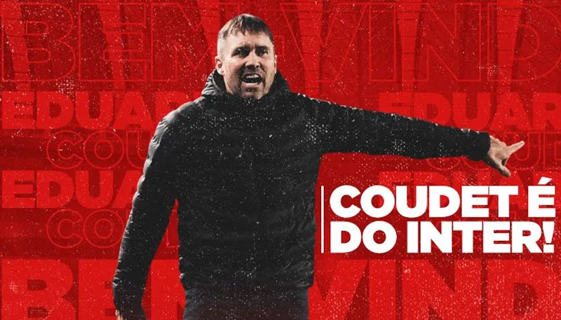 Imagem ilustrativa da imagem Inter anuncia técnico Eduardo Coudet com contrato de dois anos