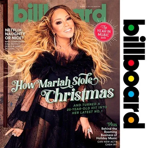 Imagem ilustrativa da imagem Pela 2ª semana, Mariah Carey lidera Billboard com “All I Want for Christmas is You”