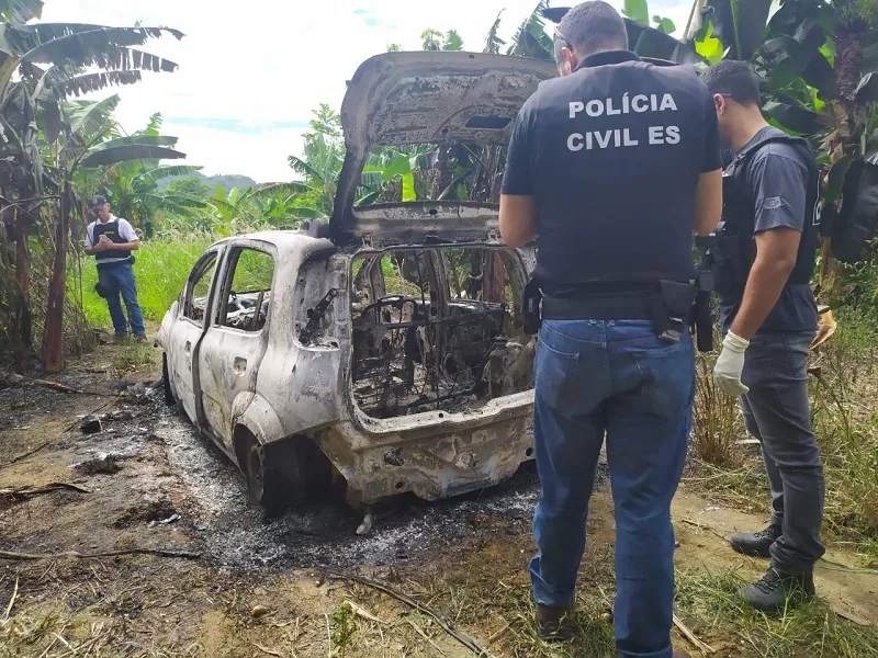 Imagem ilustrativa da imagem Motorista de aplicativo é baleado e queimado em Cariacica