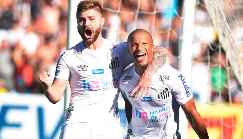 Imagem ilustrativa da imagem Santos goleia o Flamengo e garante o vice do Brasileirão 2019