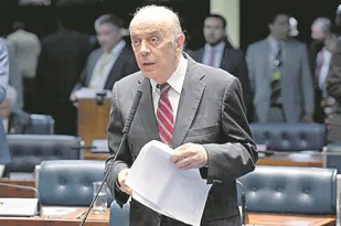Imagem ilustrativa da imagem Crise deve postergar autonomia do BC, diz Serra