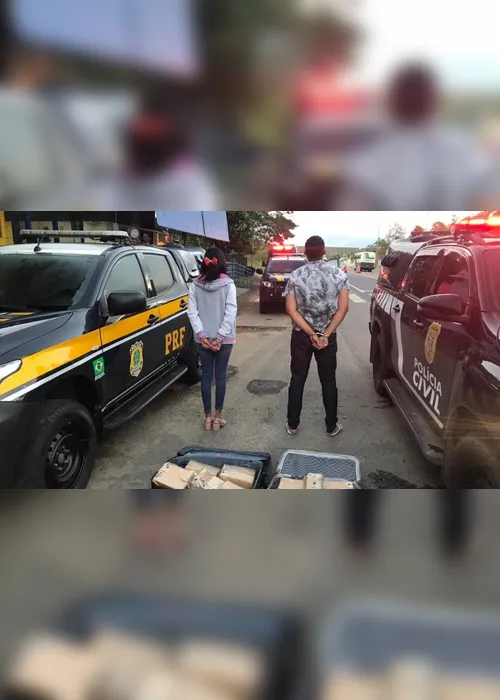 Imagem ilustrativa da imagem Dupla é presa na BR-101 transportando 30 kg de maconha em ônibus interestadual