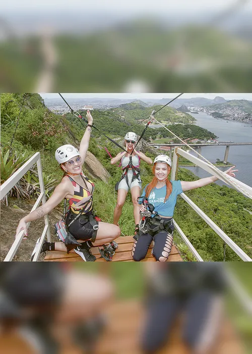 Imagem ilustrativa da imagem Tirolesa de 173 metros de altura será inaugurada no Morro do Moreno