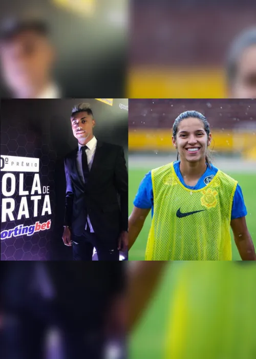 Imagem ilustrativa da imagem Bruno Henrique é eleito o Craque do Brasileiro; Millene vence no feminino