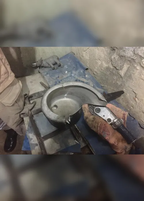 Imagem ilustrativa da imagem Criança fica presa dentro de panela de pressão e é resgatada por bombeiros