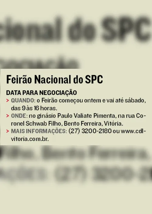Imagem ilustrativa da imagem Dívida de R$ 31 mil cai para R$ 790 em feirão do SPC