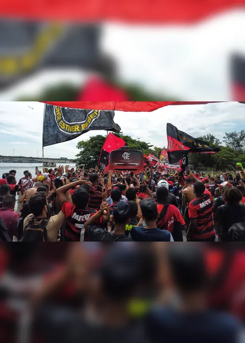 Imagem ilustrativa da imagem Completo e sem dúvidas, Flamengo faz último treino antes da estreia no Mundial