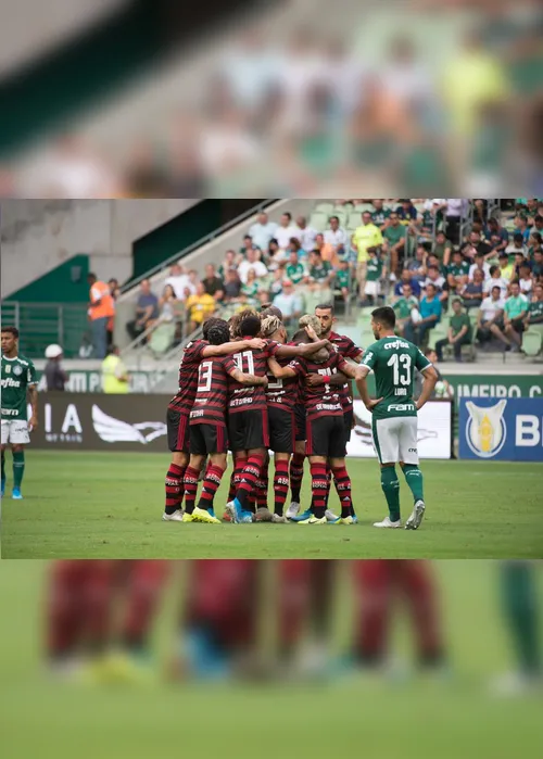 Imagem ilustrativa da imagem Flamengo supera Palmeiras fora de casa e "cala" torcida única