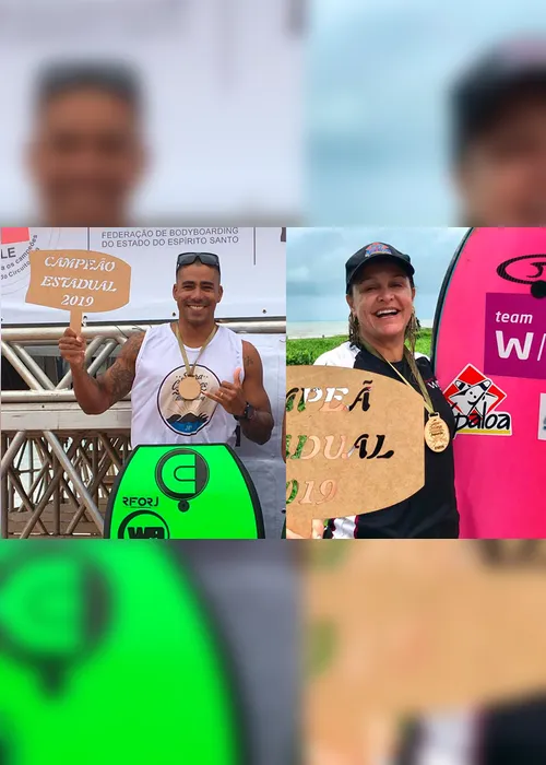 Imagem ilustrativa da imagem Lucas Nogueira e Neymara Carvalho vencem o Estadual de Bodyboarding