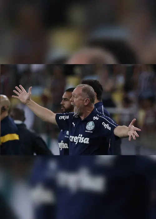 Imagem ilustrativa da imagem Fla derruba o segundo técnico do Palmeiras no Brasileirão