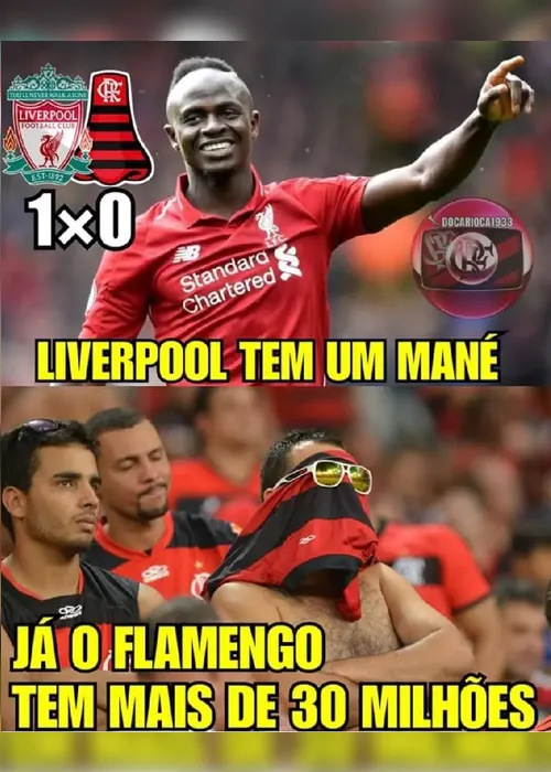 
          Imagem ilustrativa da imagem Memes tomam conta da internet após derrota do Flamengo
          