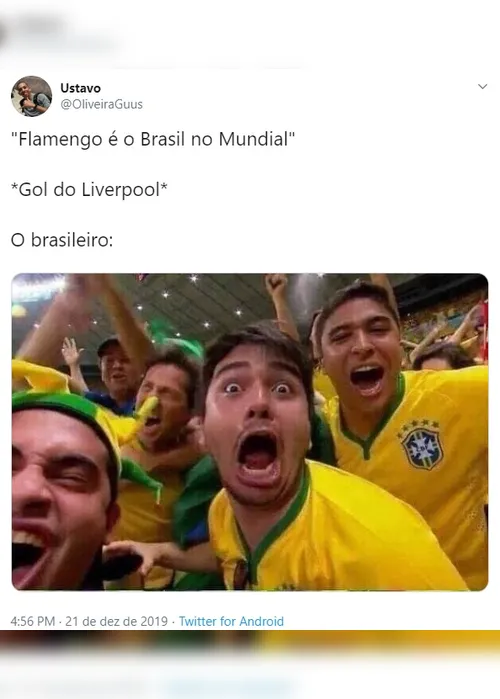 
          Imagem ilustrativa da imagem Memes tomam conta da internet após derrota do Flamengo
          