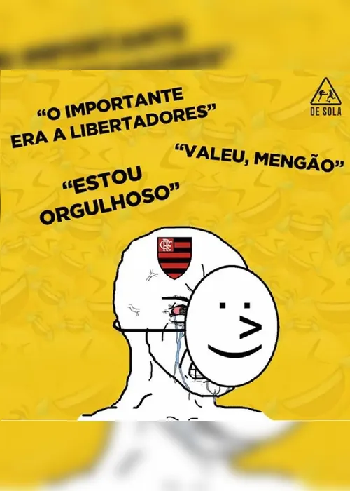 
          Imagem ilustrativa da imagem Memes tomam conta da internet após derrota do Flamengo
          