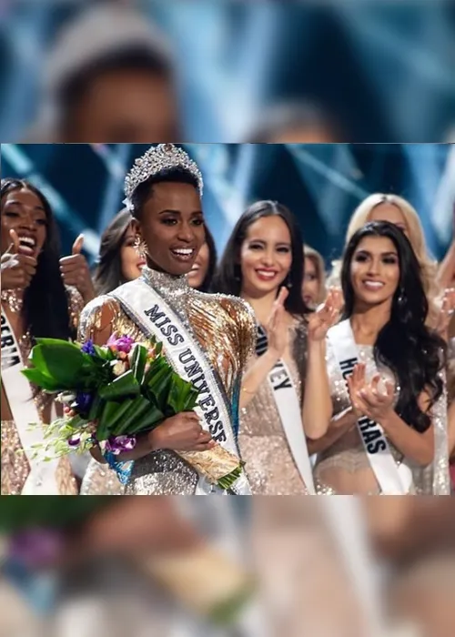 Imagem ilustrativa da imagem Candidata da África do Sul vence Miss Universo e leva 3ª coroa para seu país